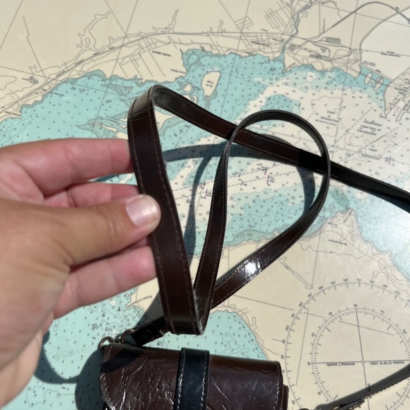 Vintage Mini Leather Bag Made in Italy - Picture 3 of 5